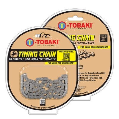 TOBAKI RACING TIMING CHAIN - KRISS | WAVE110
