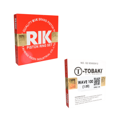 TOBAKI x RIKEN PISTON RING SET
