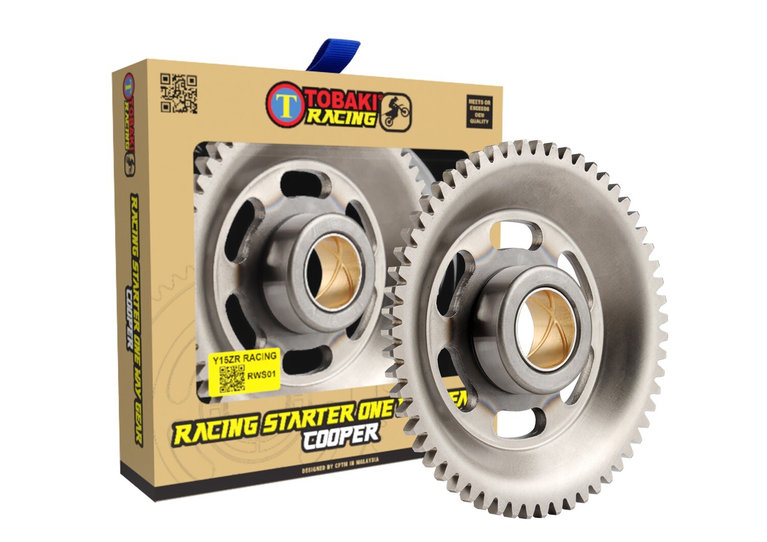 TOBAKI RACING STARTER ONE WAY GEAR -COPPER BUSH