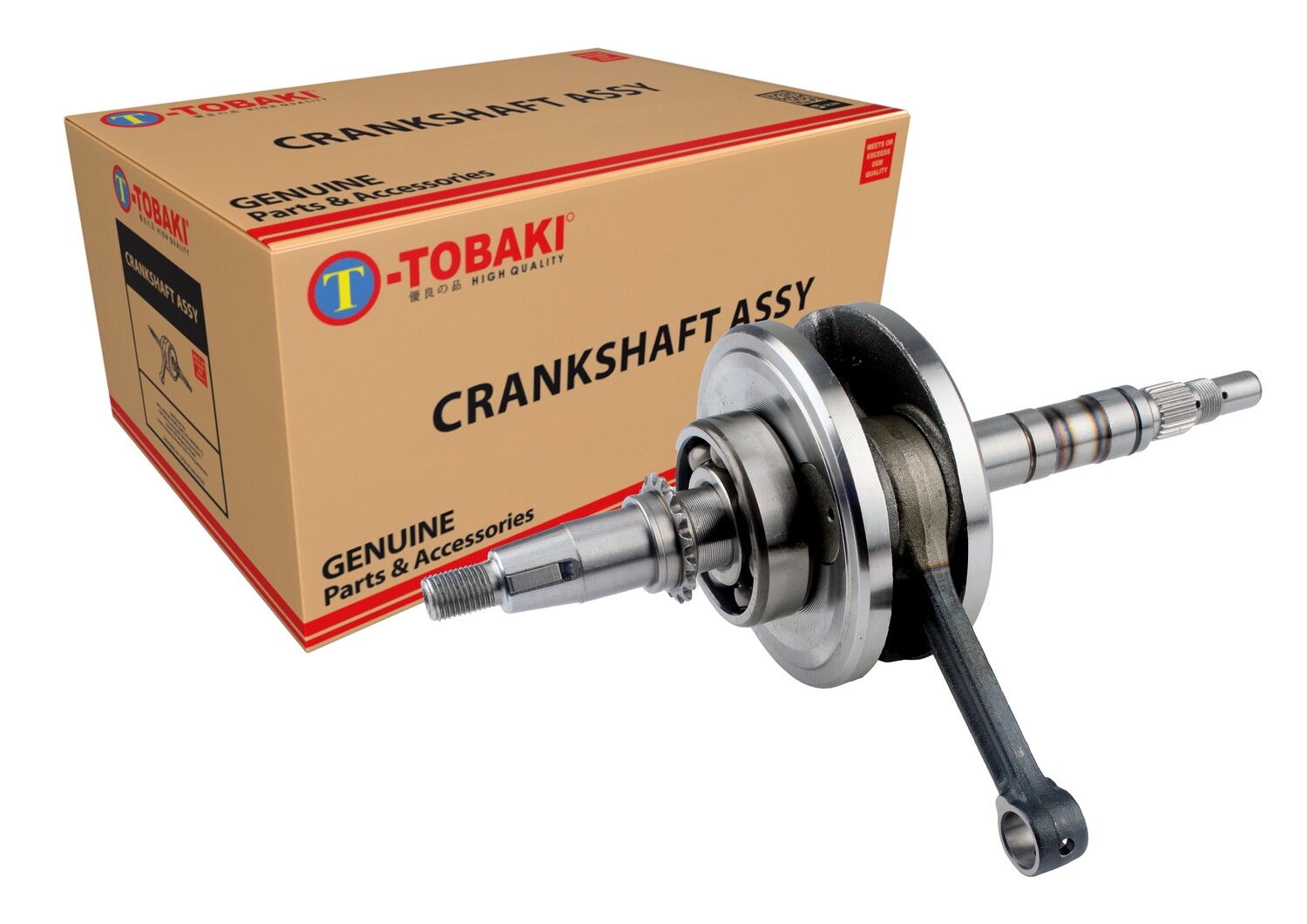 TOBAKI STD CRANKSHAFT ASSY, MODEL: FUTURE125