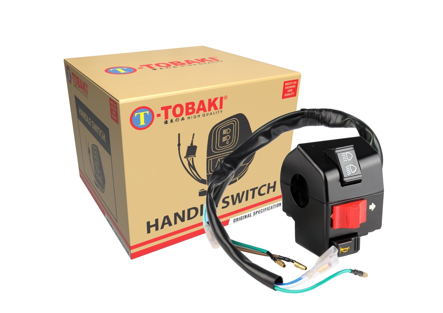TOBAKI LEFT HANDLE SWITCH L/H, MODEL: EX5 (OLD)