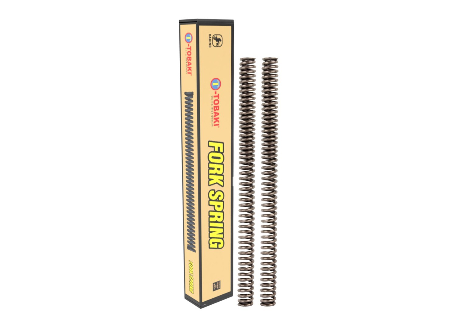 TOBAKI RACING Fork Lay Pro Spring, MODEL: LC135 5S (55C/55D)