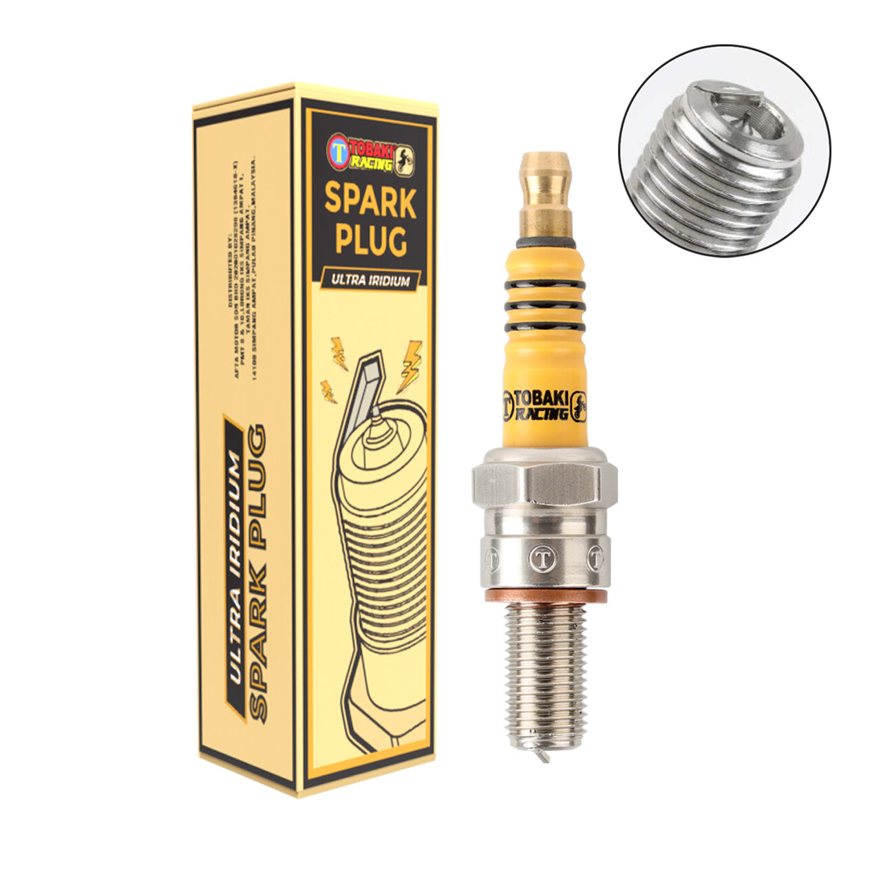 TOBAKI RACING SPARK PLUG (ULTRA IRIDIUM)