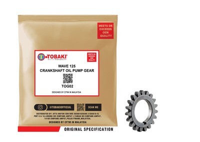 TOBAKI CRANKSHAFT OIL PUMP GEAR