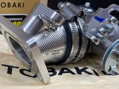 TOBAI RACING THROTTLE BODY WITH CNC INLET PIPE COMP