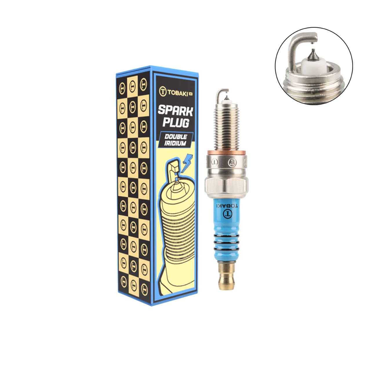 TOBAKI X SPARK PLUG (DOUBLE IRIDIUM)