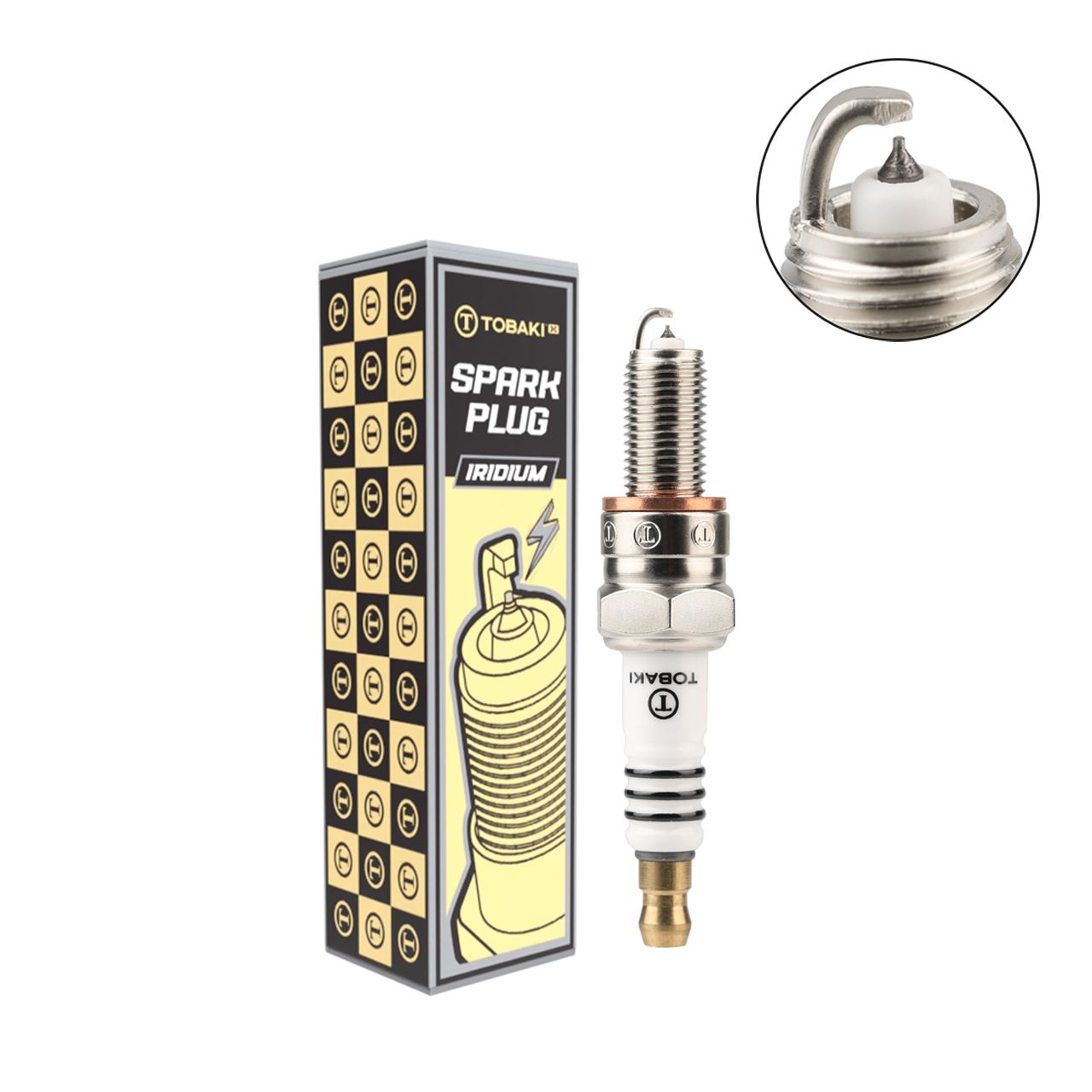 TOBAKI X SPARK PLUG (SINGLE IRIDIUM)