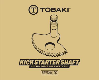 TOBAKI KICK STARTER SHAFT