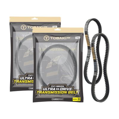 TOBAKI X CVT DRIVEN:ULTRA X DRIVE TRANSMISSION BELT