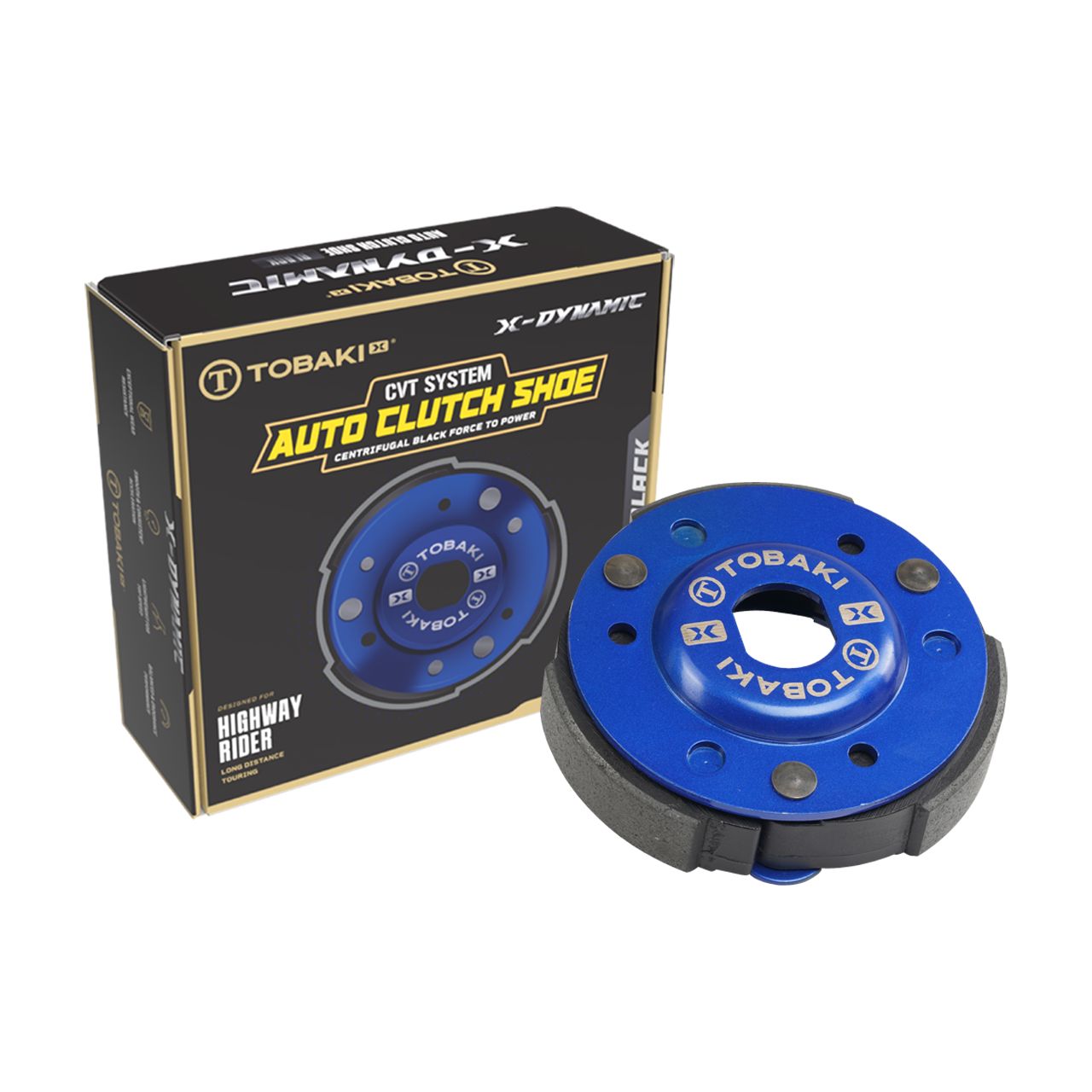 TOBAKI X CVT SYSTEM:AUTO CLUTCH SHOE