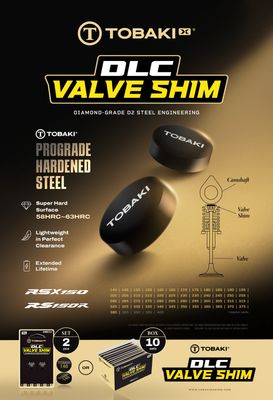 TOBAKI X VALVE SHIM