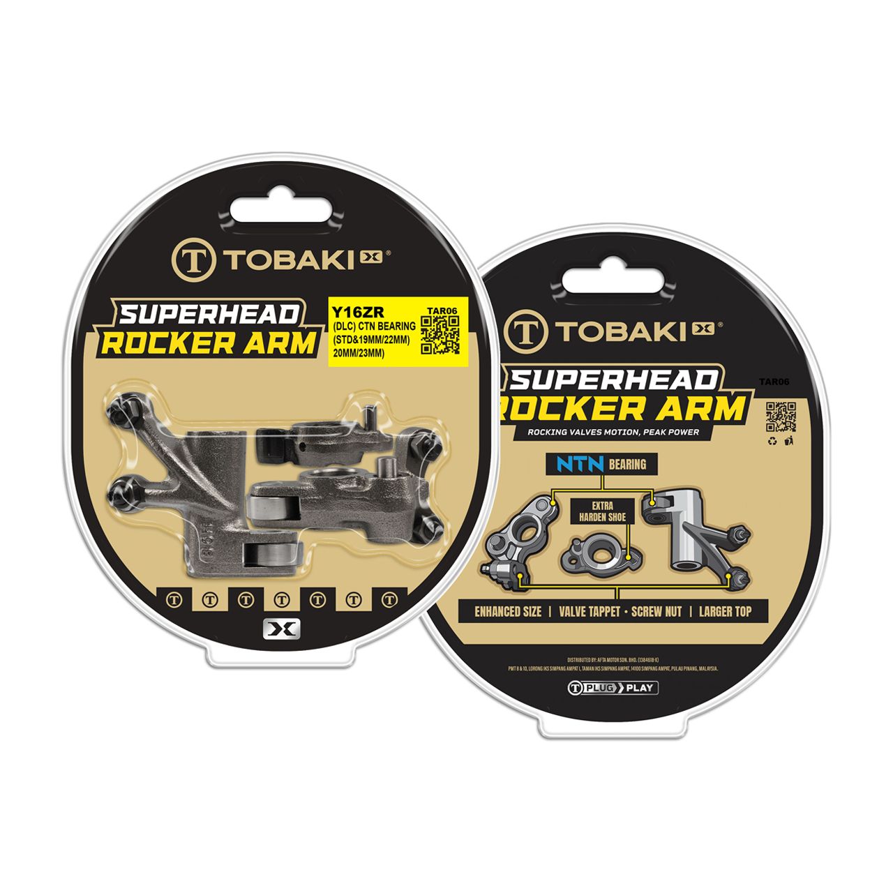 TOBAKI X SUPER HEAD &amp; RACING ROCKER ARM