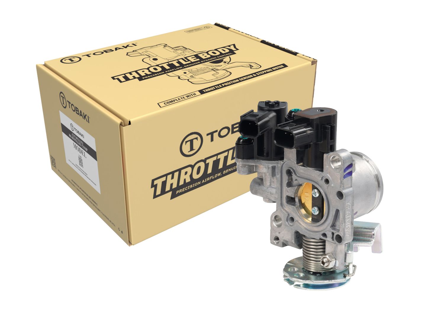 TOBAKI Throttle Body With Position Sensor &amp; Stepping Motor