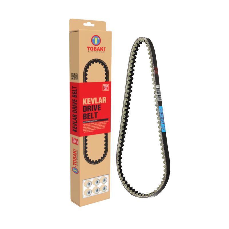 TOBAKI KEVLAR DRIVE BELT WITH CVT ROLLER SET