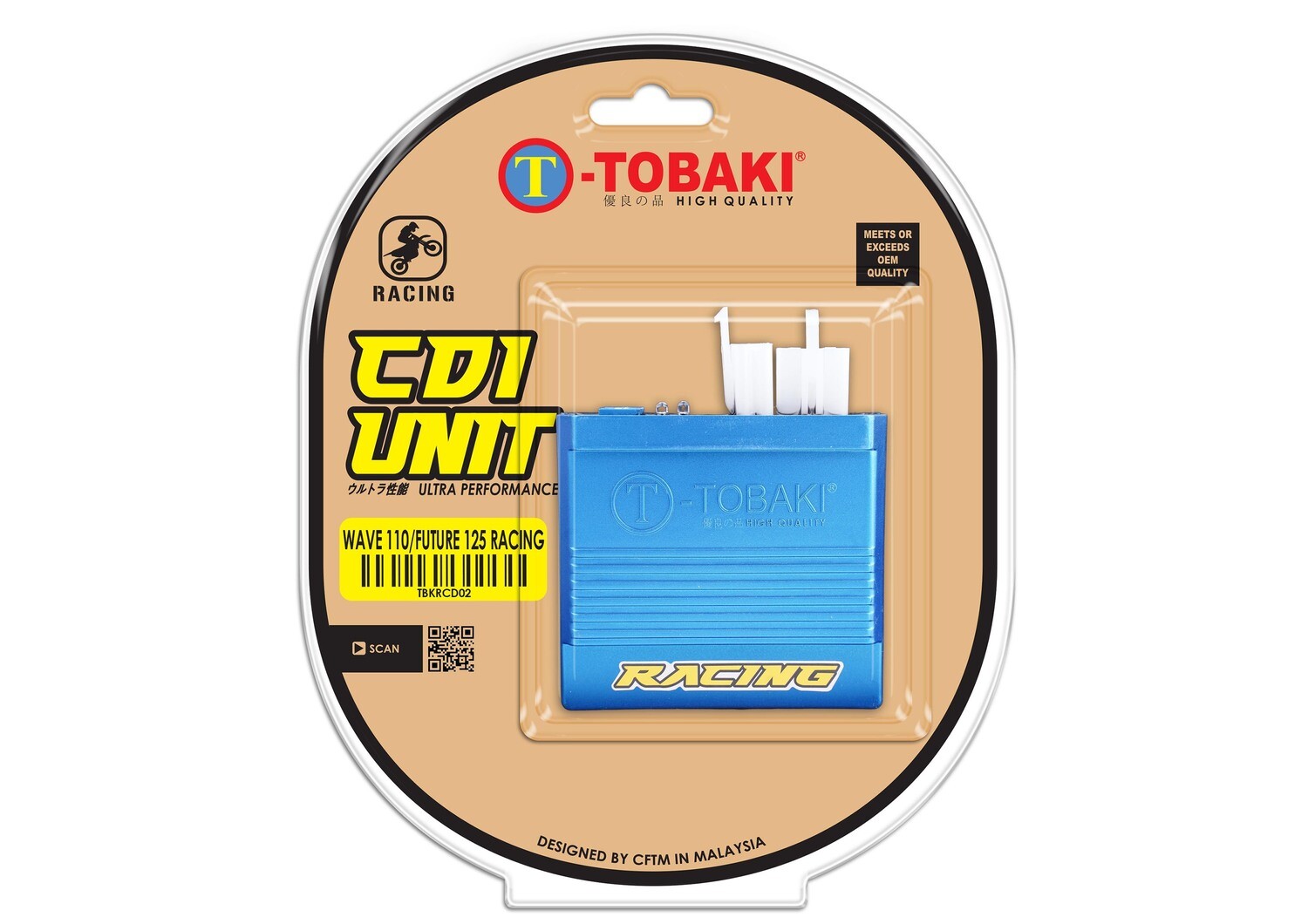 TOBAKI X CDI UNIT, MODEL: WAVE110 (Adjustable)