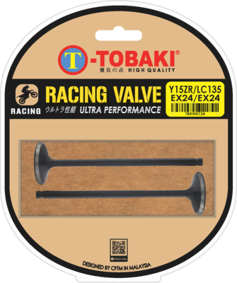 TOBAKI RACING VALVE IN &amp; EX