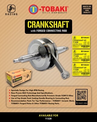 TOBAKI RACING CRANKSHAFT Y15ZR/LC135 5S