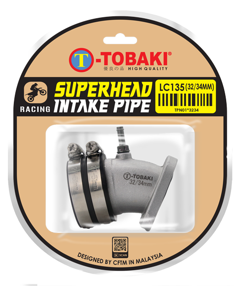 TOBAKI INTAKE PIPE SUPERHEAD