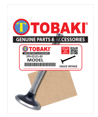 TOBAKI VALVE INTAKE EXHAUST SET  -INTAKE 1PCS EXHAUST 1PCS