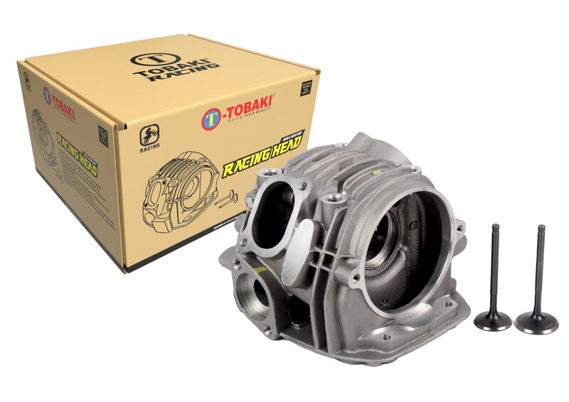 TOBAKI CYLINDER HEAD WITH VALVES RACING