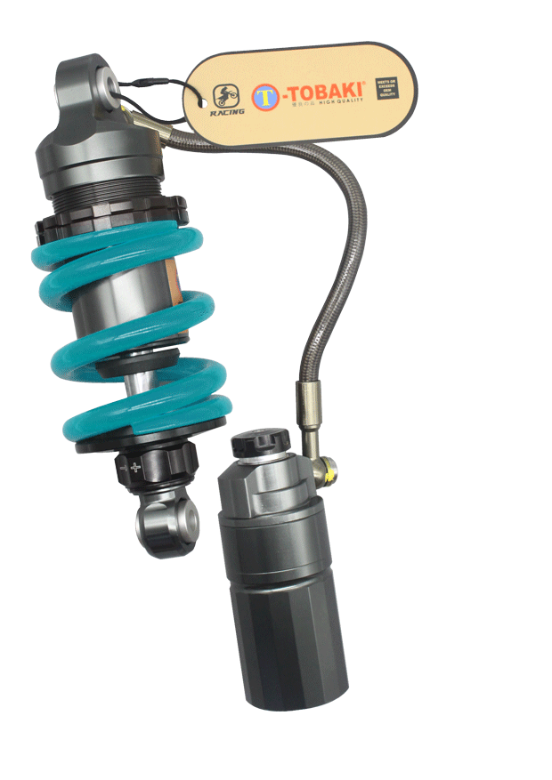 TOBAKI X GAS MONOSHOCK Y15ZR/LC135 (GREY TANK)