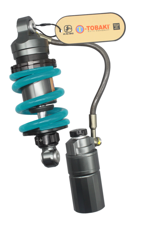 TOBAKI X GAS MONOSHOCK Y15ZR/LC135 (GREY TANK)