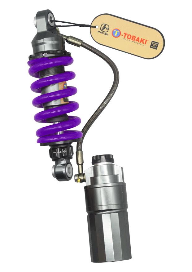 TOBAKI X GAS MONOSHOCK RS150R | SUPRA GTR | WINNER150 (GREY TANK)