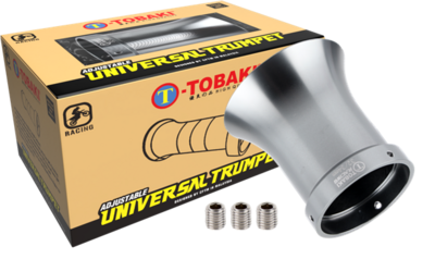 TOBAKI X CNC ADJUSTABLE UNIVERSAL CARBURETOR TRUMPET TOBAKI X CNC ADJUSTABLE UNIVERSAL CARBURETOR TRUMPET