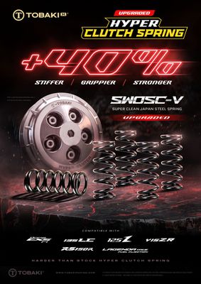 TOBAKI X UPGRADED HYPER CLUTCH SPRING