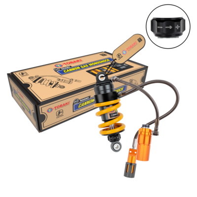 TOBAKI X CANON GAS MONOSHOCK Y16ZR/Y15ZR/LC135 (ROTATABLE 360°)(GOLDTANK)
