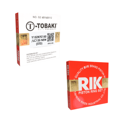 TOBAKI x RIKEN PISTON RING SET (2)