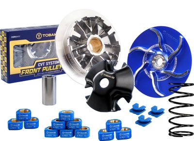 TOBAKI X CVT SYSTEM:FRONT PULLEY SET RACING (DYNAMIC SERIES)
