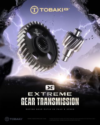 TOBAKI X CVT DRIVEN:EXTREME GEAR TRANSMISSION
