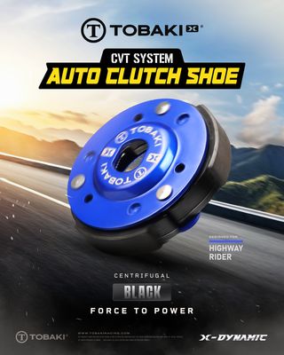 TOBAKI X CVT SYSTEM:AUTO CLUTCH SHOE