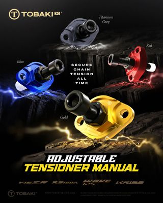 TOBAKI X ADJUSTABLE TENSIONER MANUAL