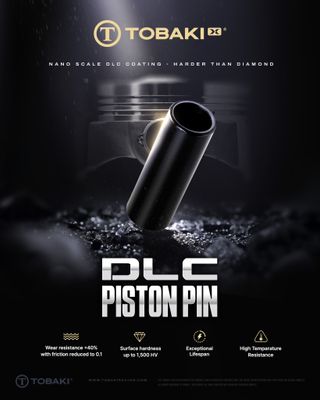 TOBAKI X DLC PISTON PIN