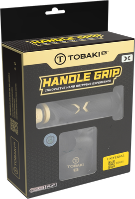 TOBAKI X HANDLE GRIP WITH THROTTLE GRIP HAND REST [PRO] RACING UNIVERSAL