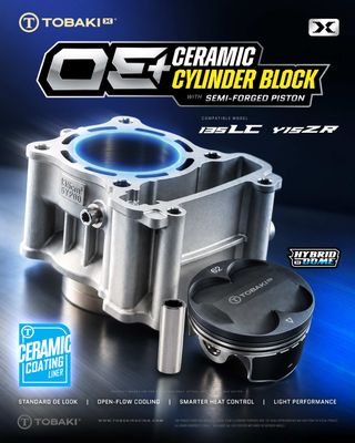 TOBAKI X OE+ CERAMIC CYLINDER BLOCK RACING