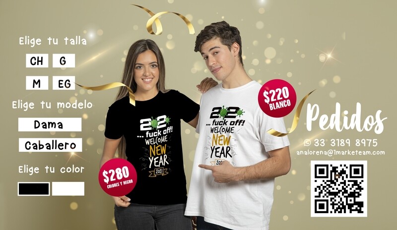 Playera New Year