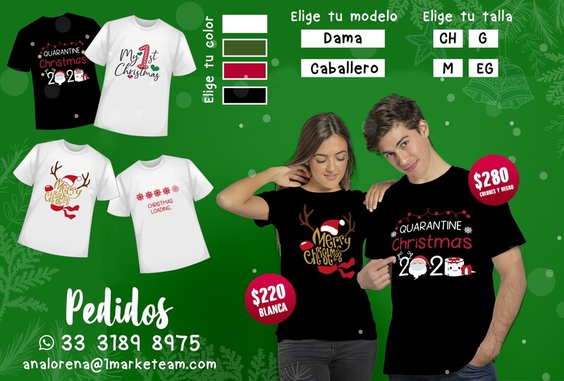 Playera Navideña