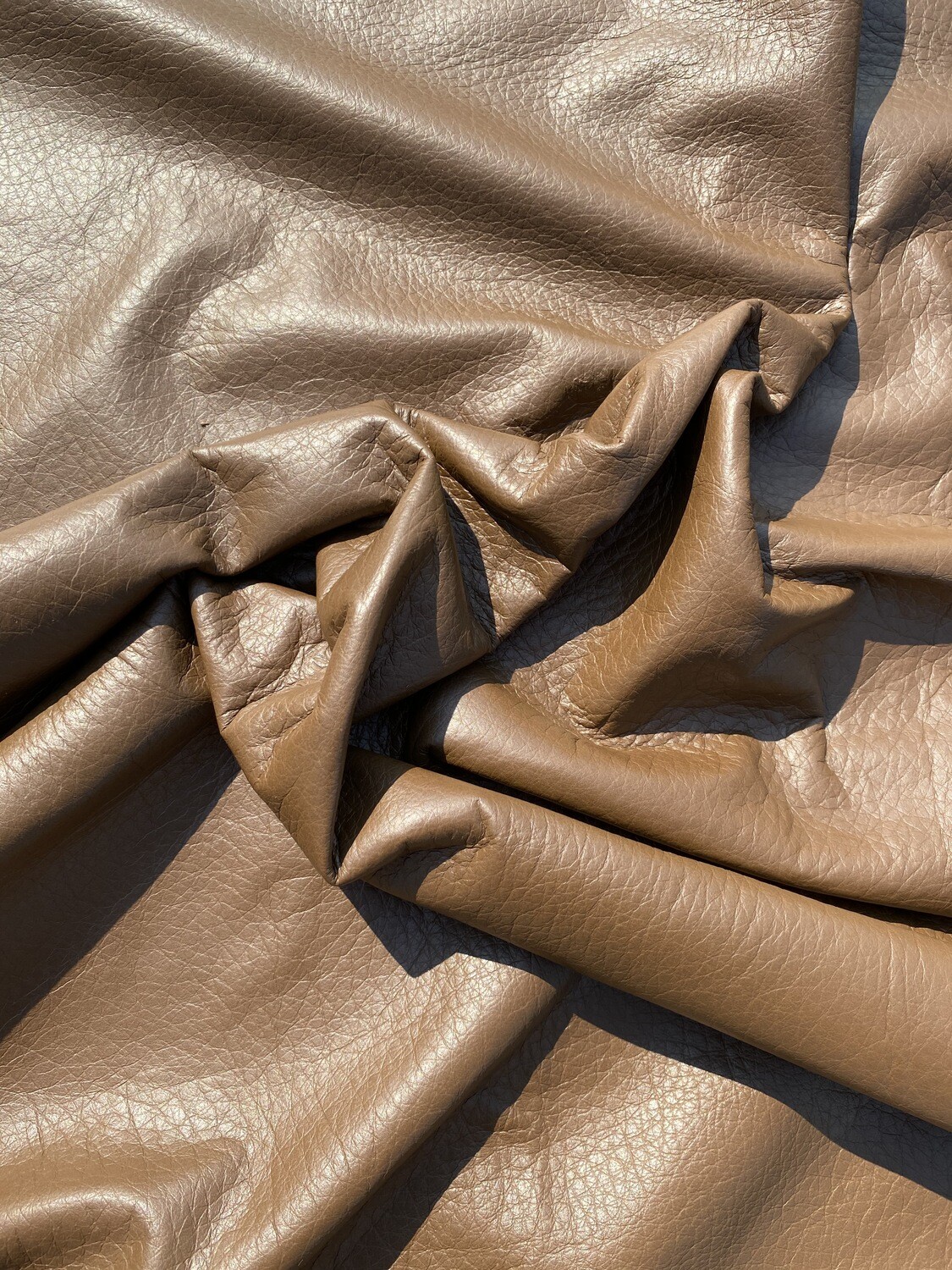 New Zealand Brown Deerskin Leather