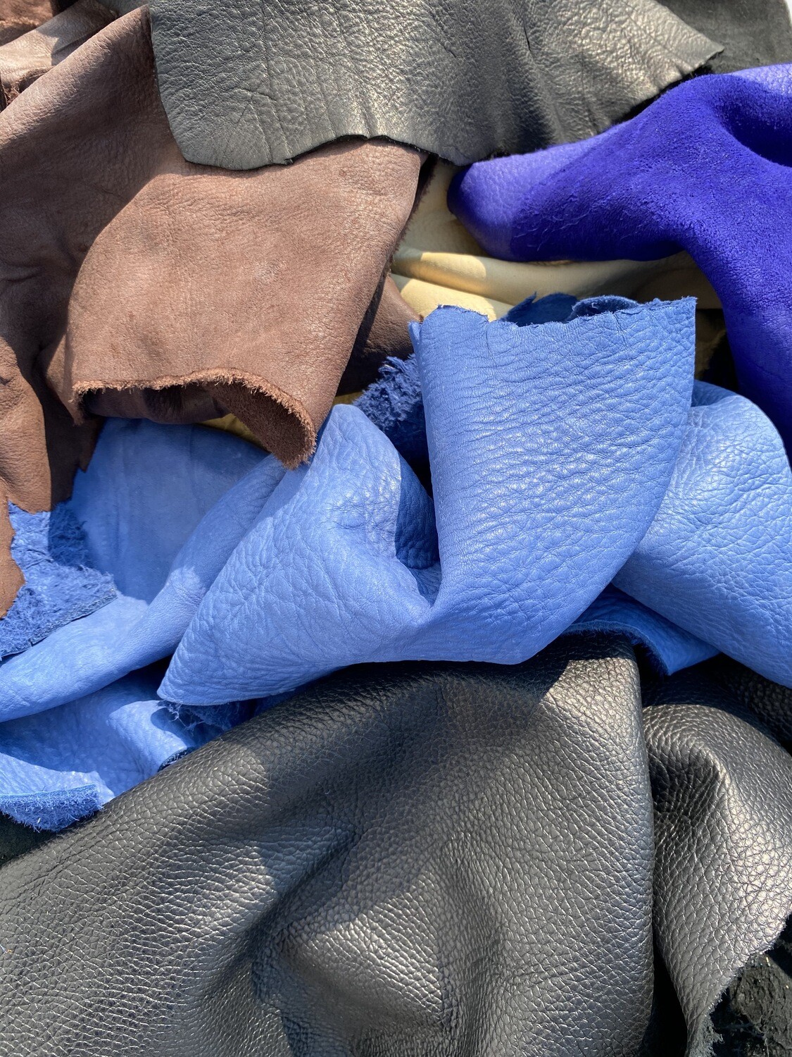 Elk Scrap Leather