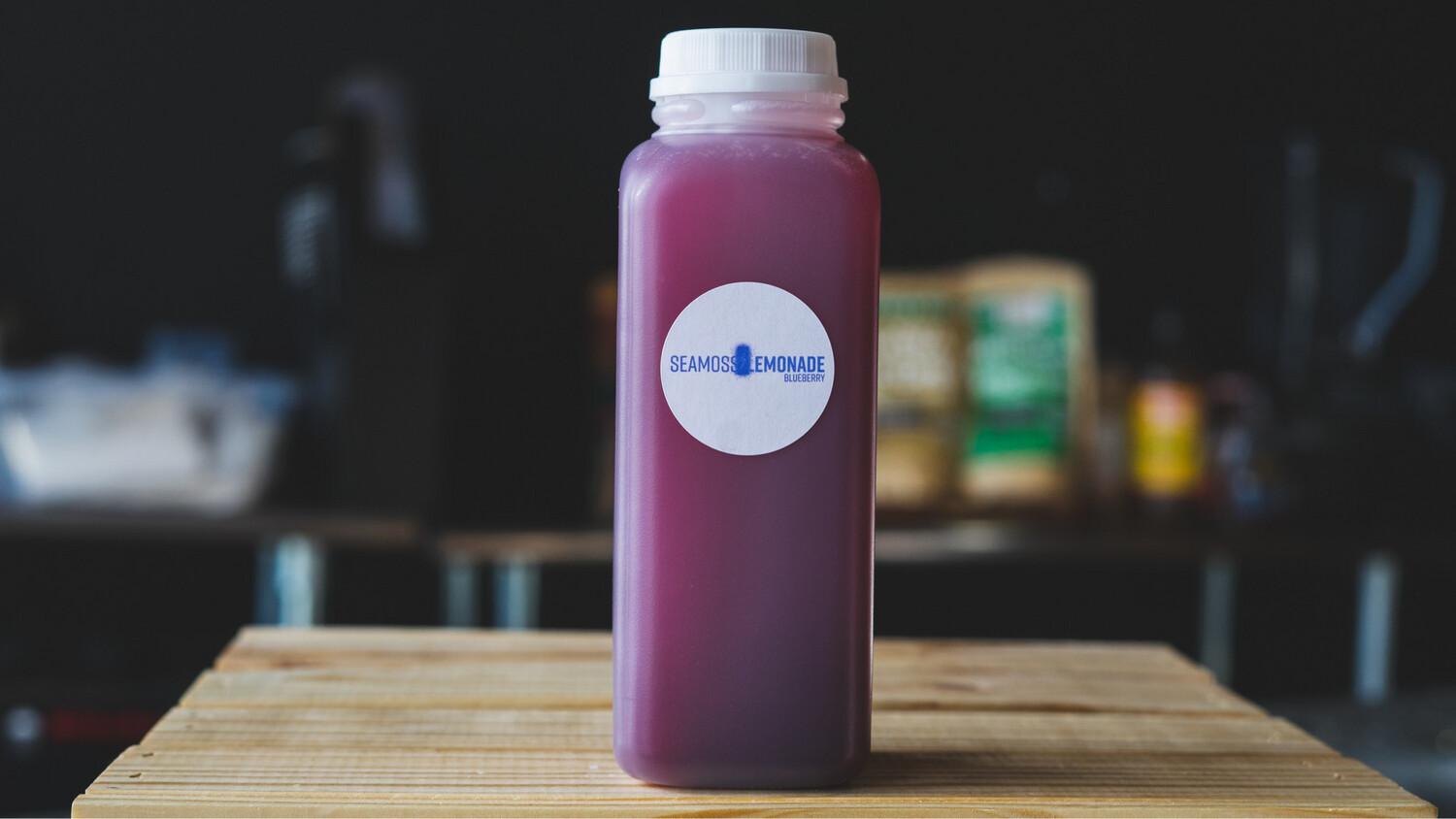 Natural Phormula’s Sea Moss Lemonade - Blueberry
