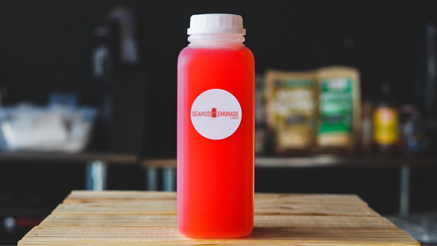 Natural Phormula’s Sea Moss Lemonade - Cherry