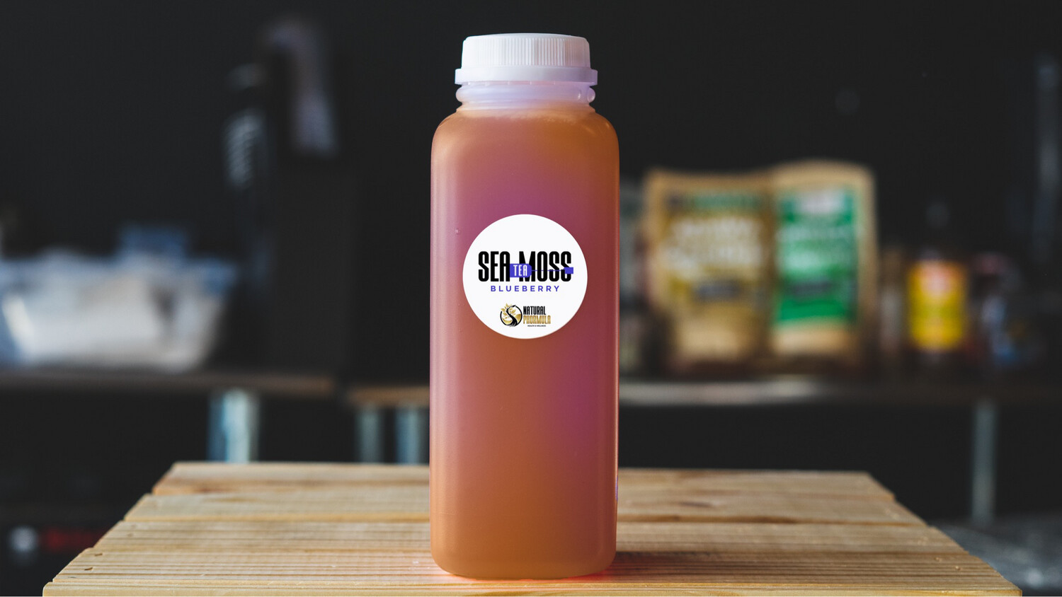 Natural Phormula’s Sea Moss Tea - Blueberry