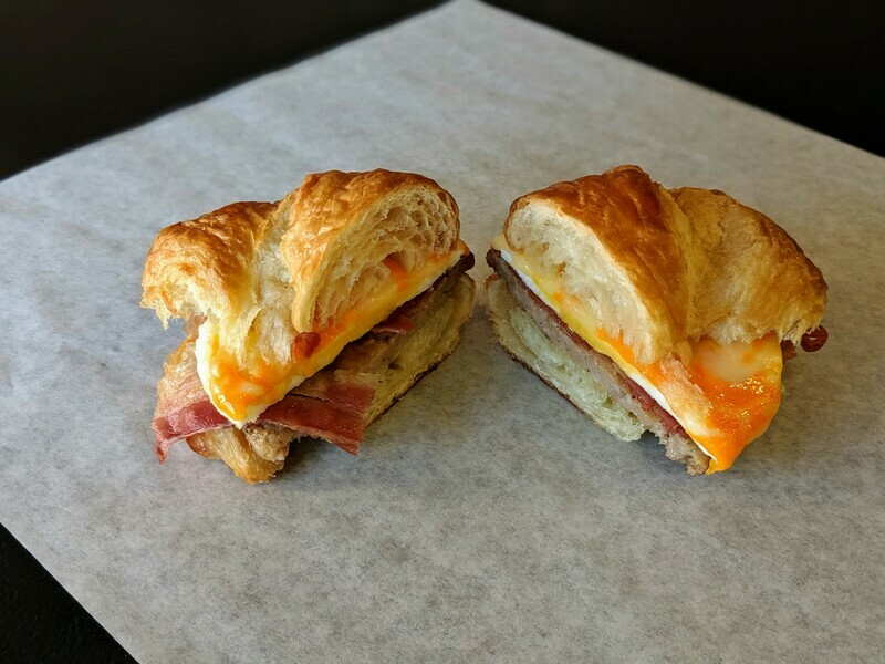 Breakfast Croissant - Sausage &amp; Bacon