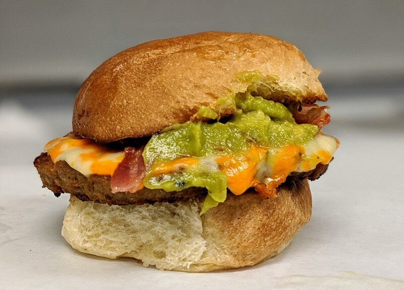 Guacamole Bacon Cheeseburger