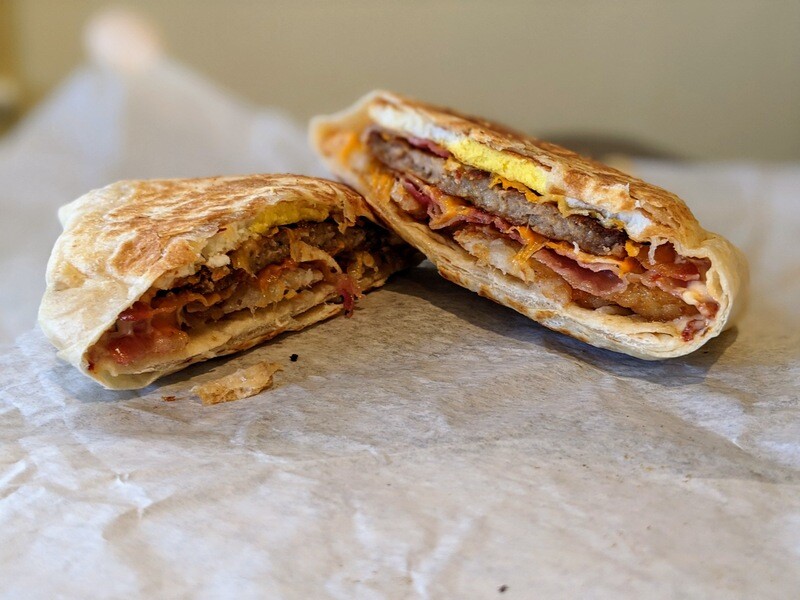 Breakfastdilla - Sausage &amp; Bacon