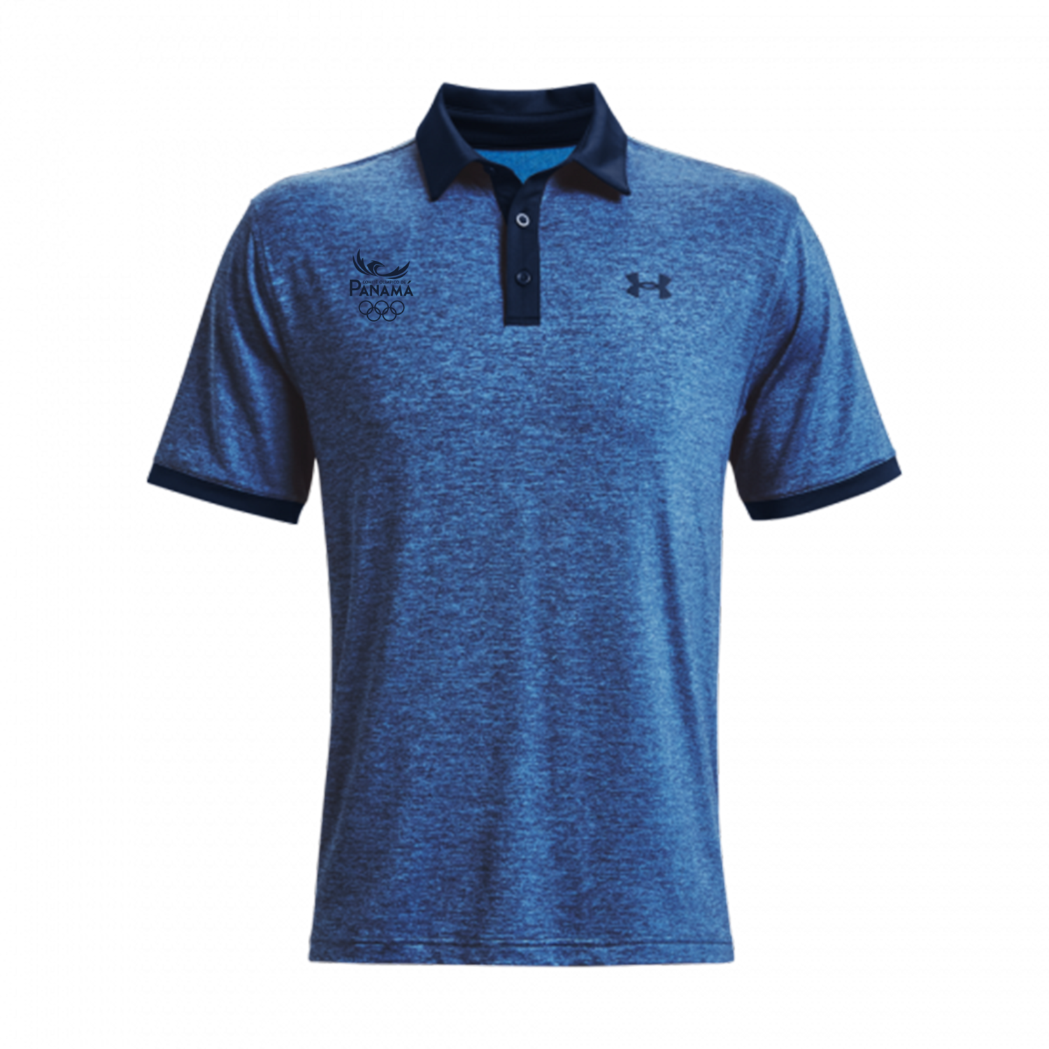 Men's UA Playoff Polo 2.0 Heather - Navy