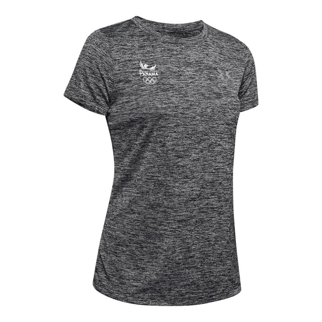 Women's UA Tech™ Twist T-Shirt - Gris